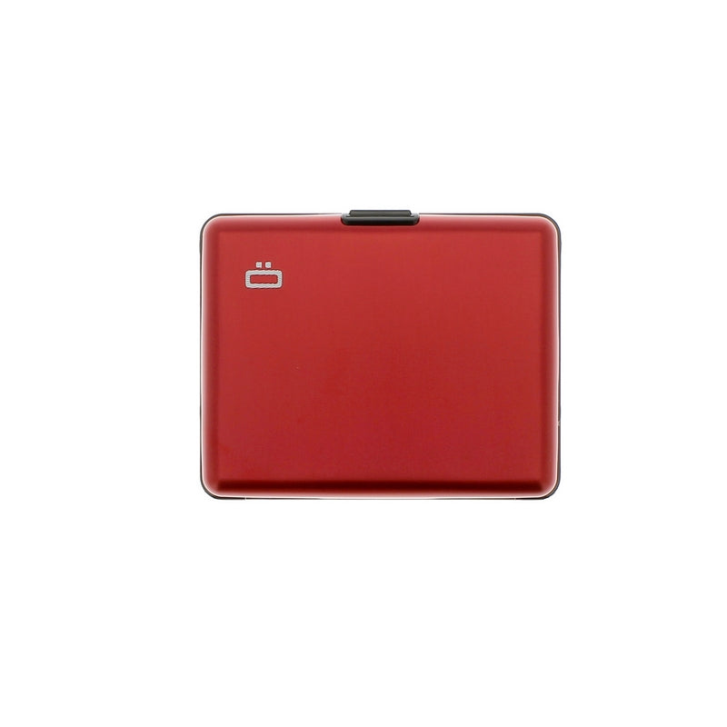 ogon big stockholm red aluminium wallet bank note size