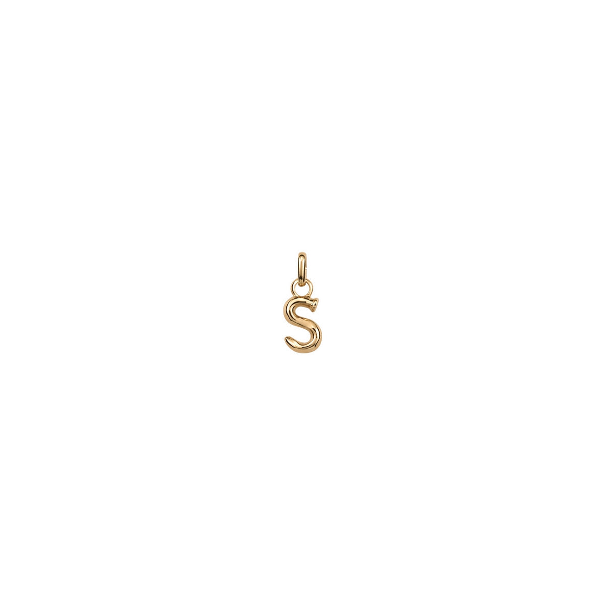uno de 50 hang me letter s 1.5mm gold plated metal alloy charm