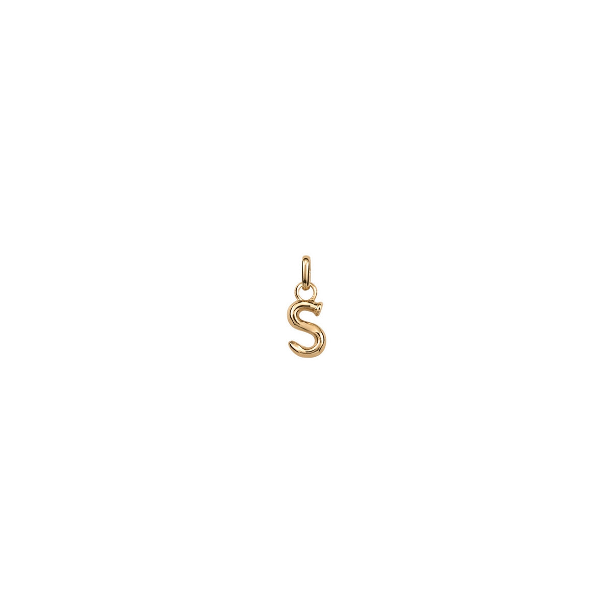 uno de 50 hang me letter s 1.5mm gold plated metal alloy charm