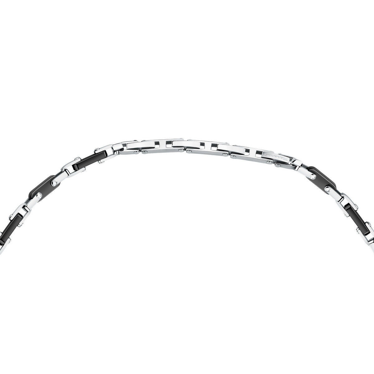 maserati jewels ceramic necklace stainless steel black 50+5cm
