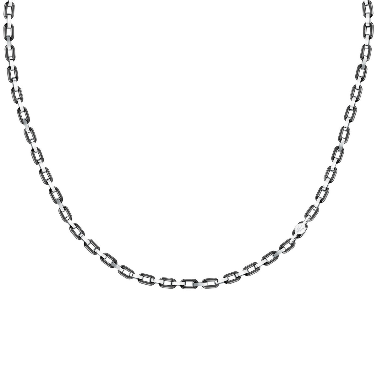 maserati jewels ceramic necklace stainless steel ceramic black 51+4.5cm
