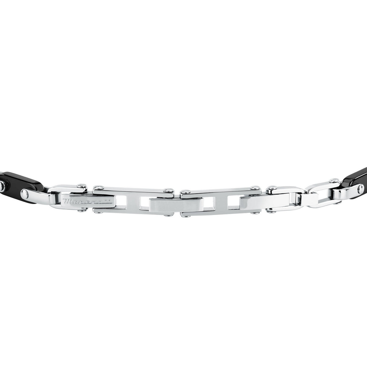 maserati jewels ceramic stainless steel bracelet black 19.5+3.5cm