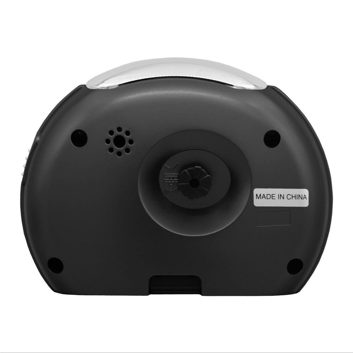 seiko quartz black bedside beep alarm clock