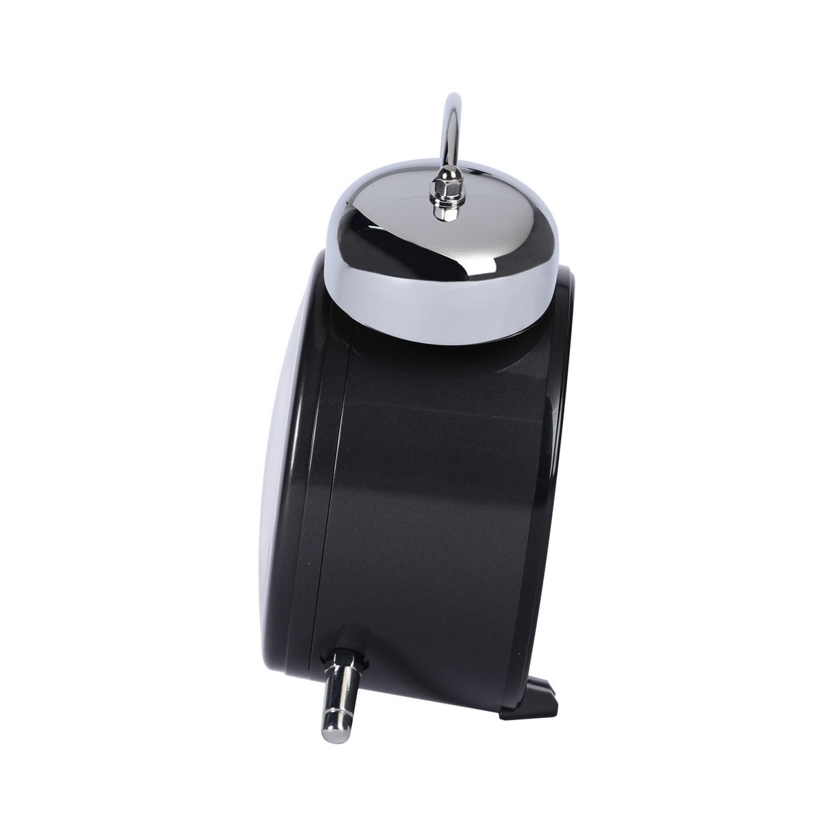 seiko quartz bedside black bell alarm clock