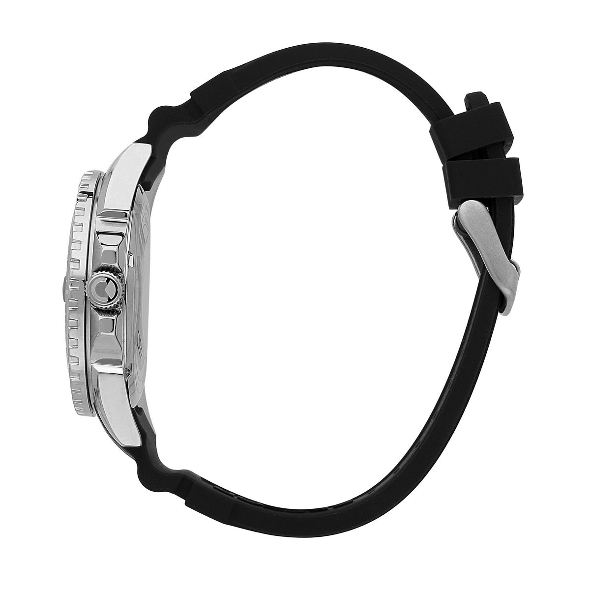 sector 450 41mm 3 hand blk dial ora bez blk sili st watch