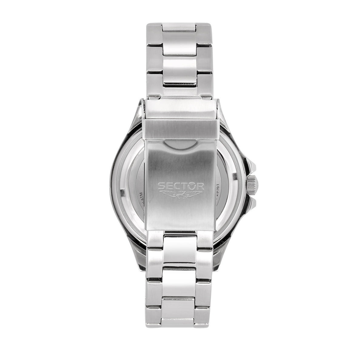 sector 230 43mm 3 hand blue dial bracelet watch