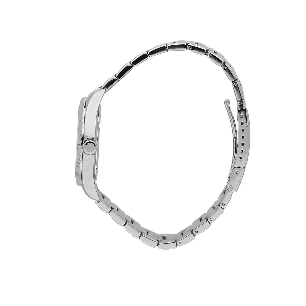 sector 240 gents 41mm 3 hand black dial bracelet watch