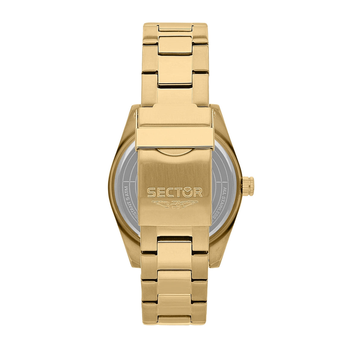 sector 240 41mm 3 hand yg dial bracelet yg watch