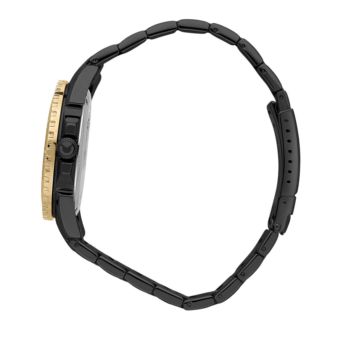 sector 450 41mm 3 hand yg dial bracelet black watch