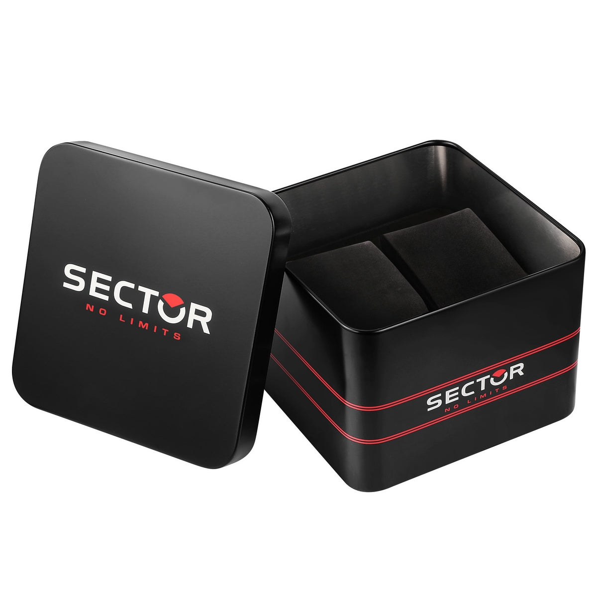 sector 240 41mm 3 hand blue dial bracelet case watch