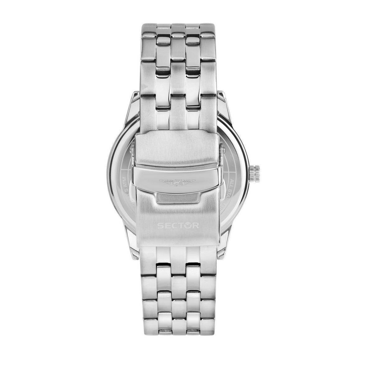sector no limits 660 41mm 3h green dial stainless steel bracelet watch
