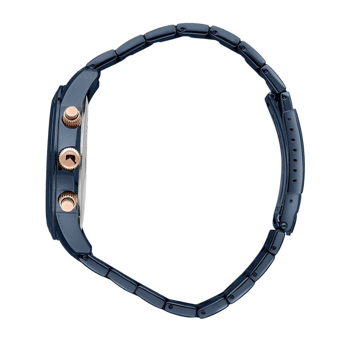 sector 670 45mm multi dial blue dial bracelet blue watch
