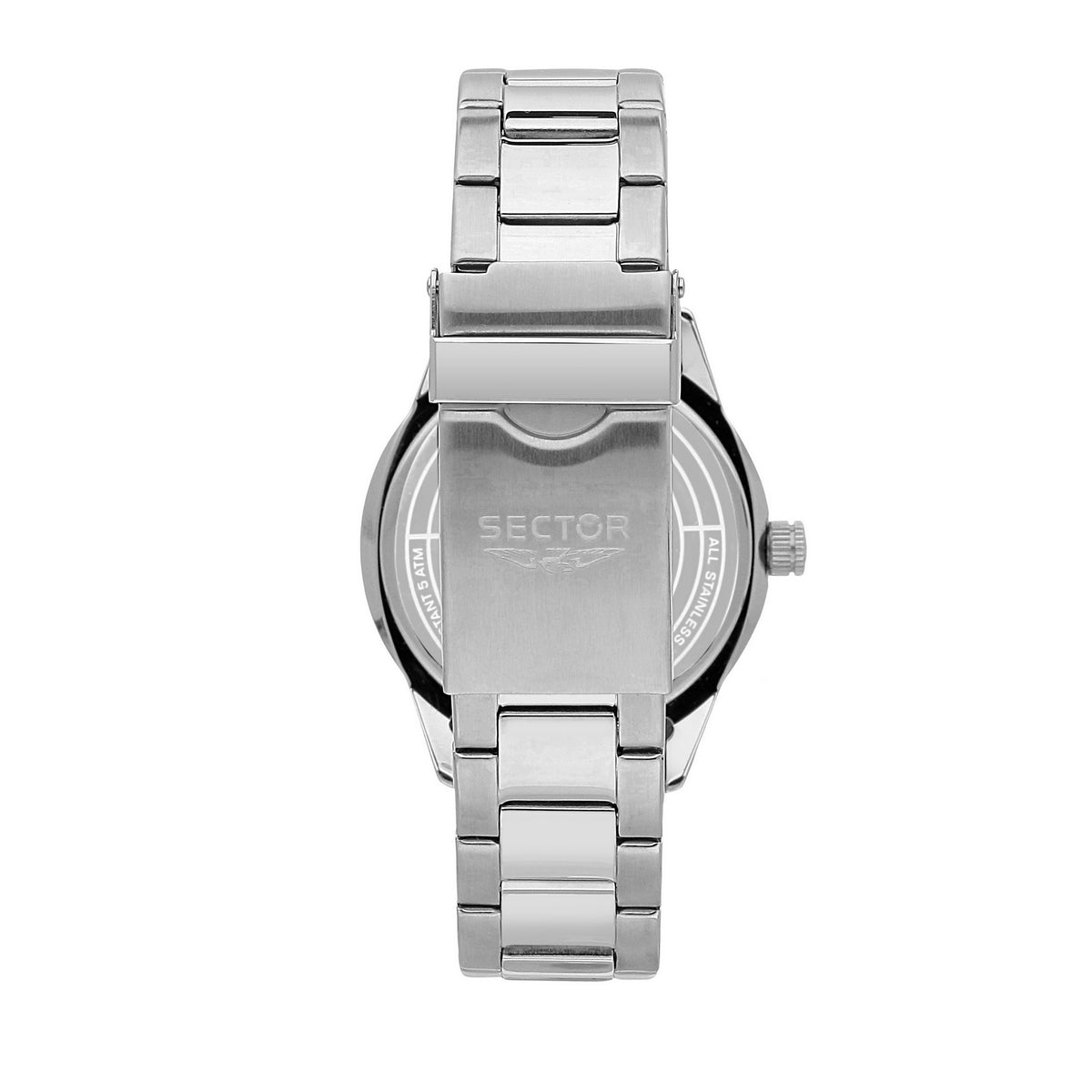 sector 670 37mm 3 hand blue dial bracelet watch