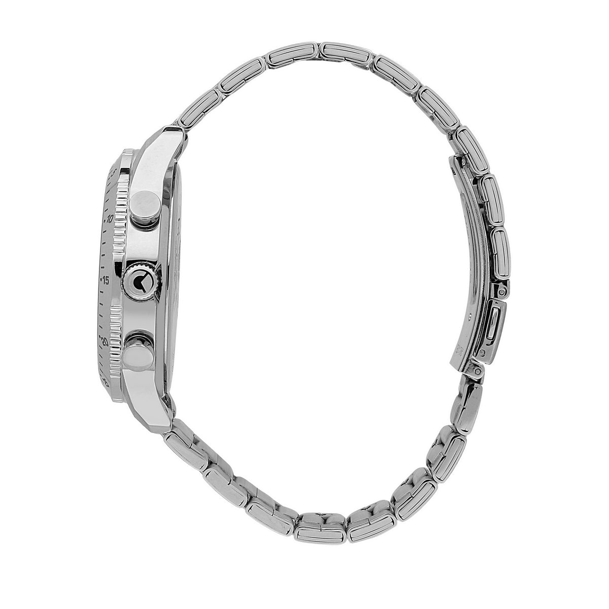 sector 270 45mm multi dial black dial bracelet watch