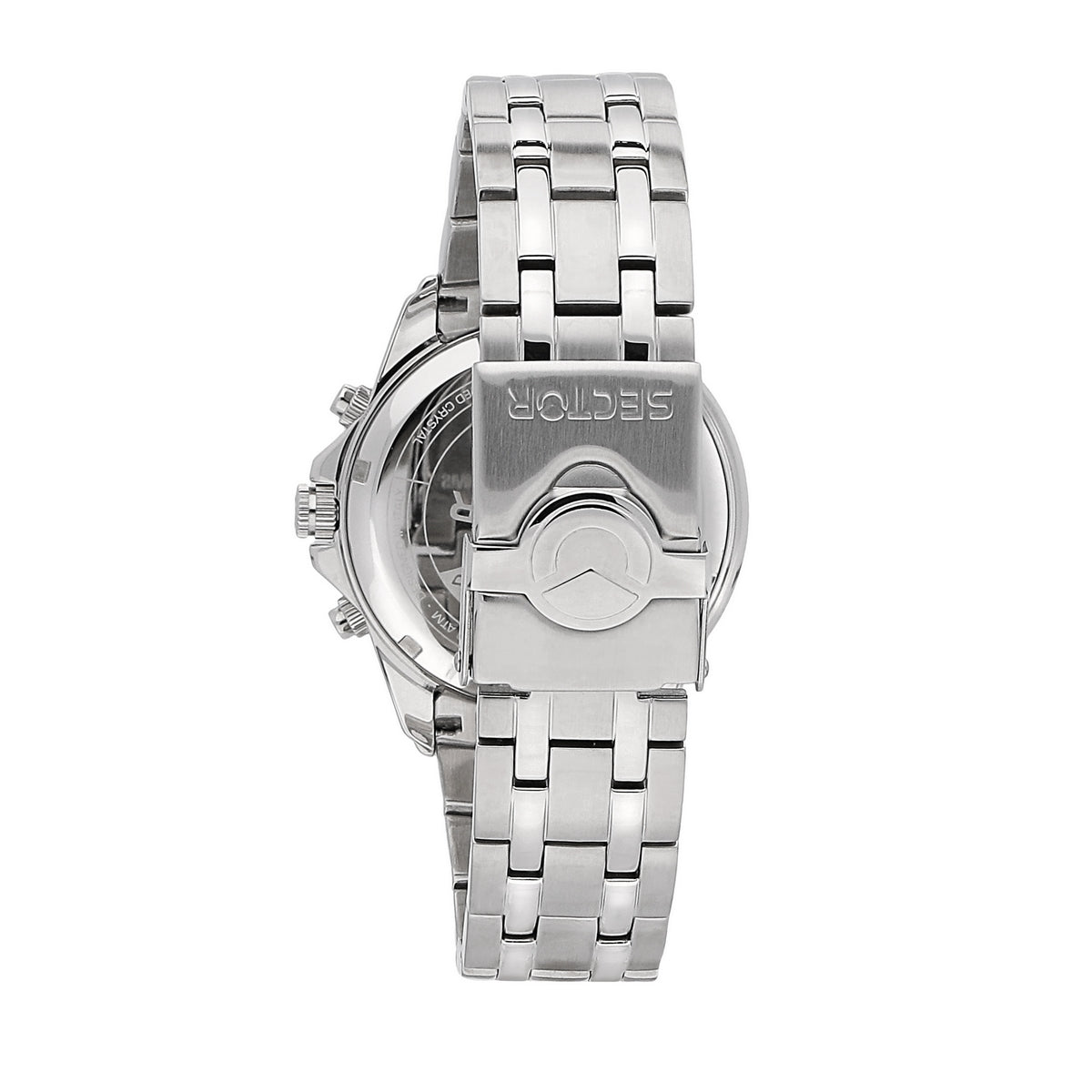 sector sge 650 chronograph 42mm blue dial bracelet watch