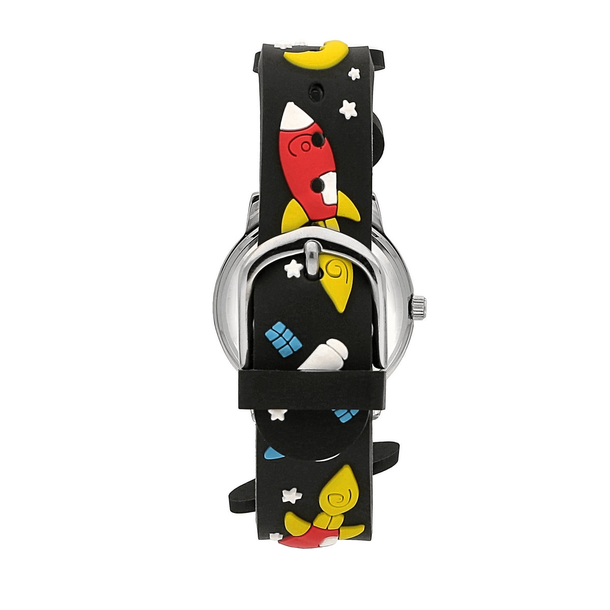 kikou hobby 28mm white dial black pvc strap
