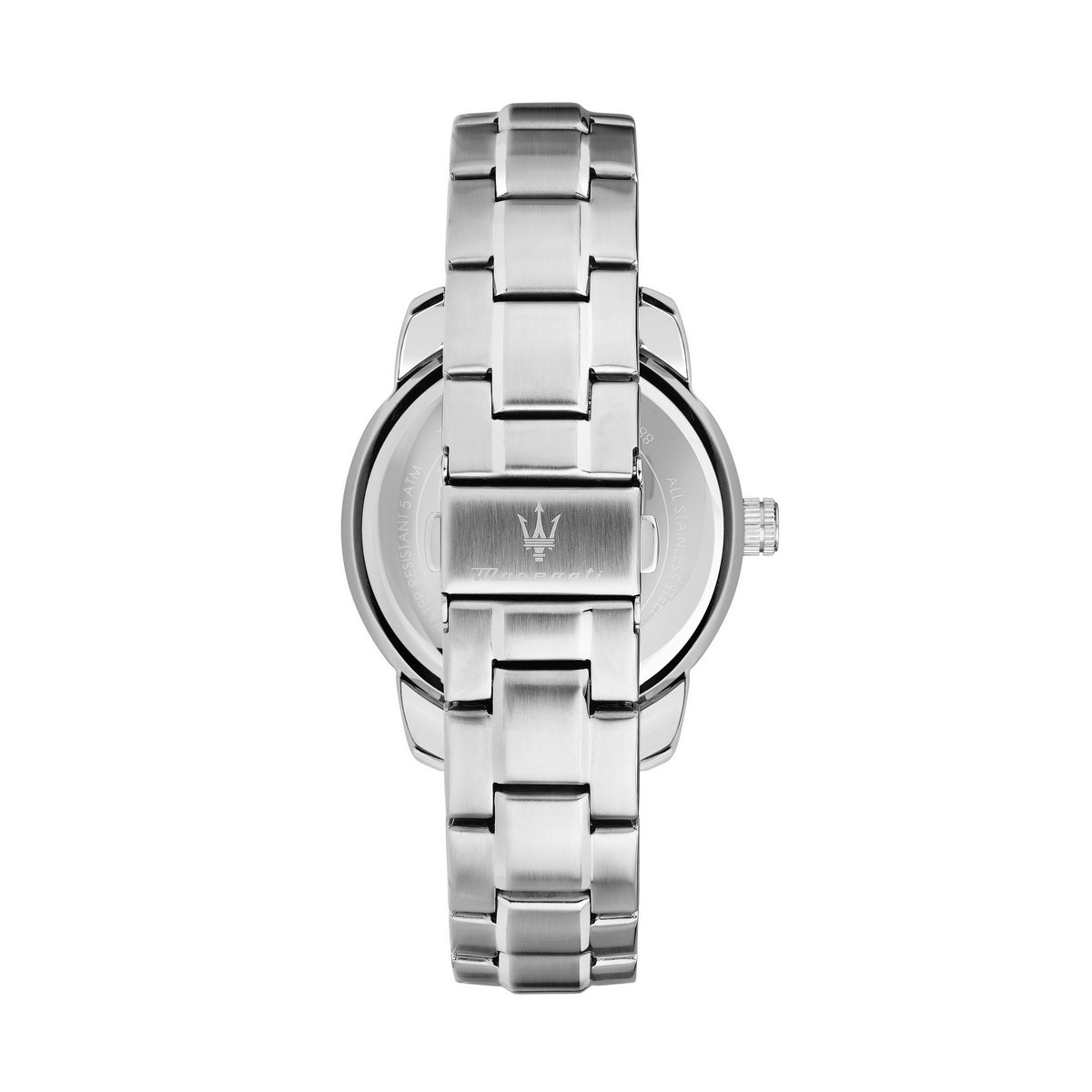 maserati succeso 42mm 3h blu+gun dial stainless steel+yg bracelet