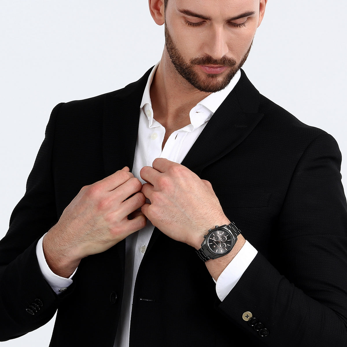 maserati attrazione 43mm multi. gun dial br gun