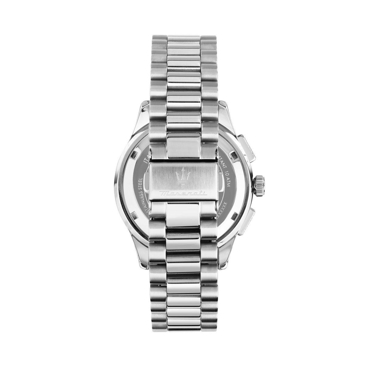 maserati sorpasso 42mm chrongraph green dial stainless steel bracelet