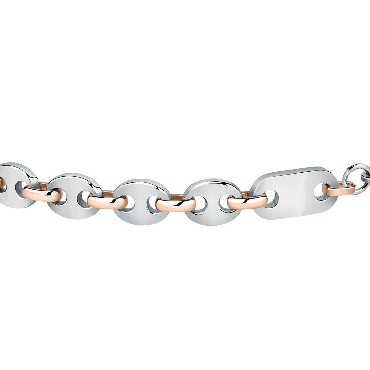 sector marine bracelet stainless steel & ip rg 22cm