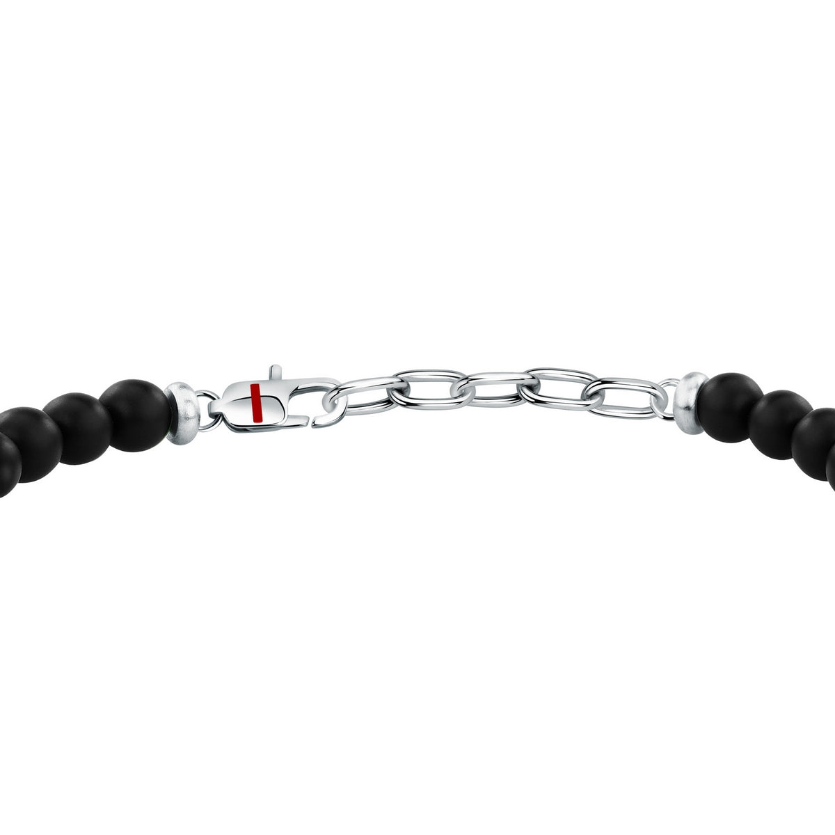 sector jewels marine bracelet stainless steel agate black 20+3cm