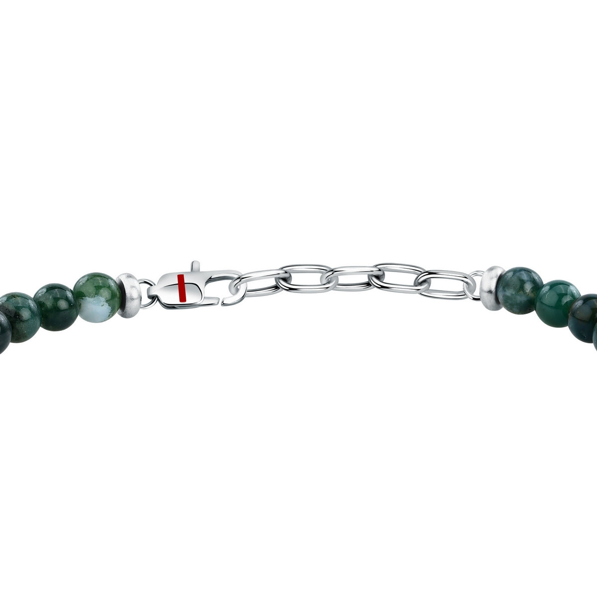 sector jewels marine bracelet stainless steel agate green 20+3cm