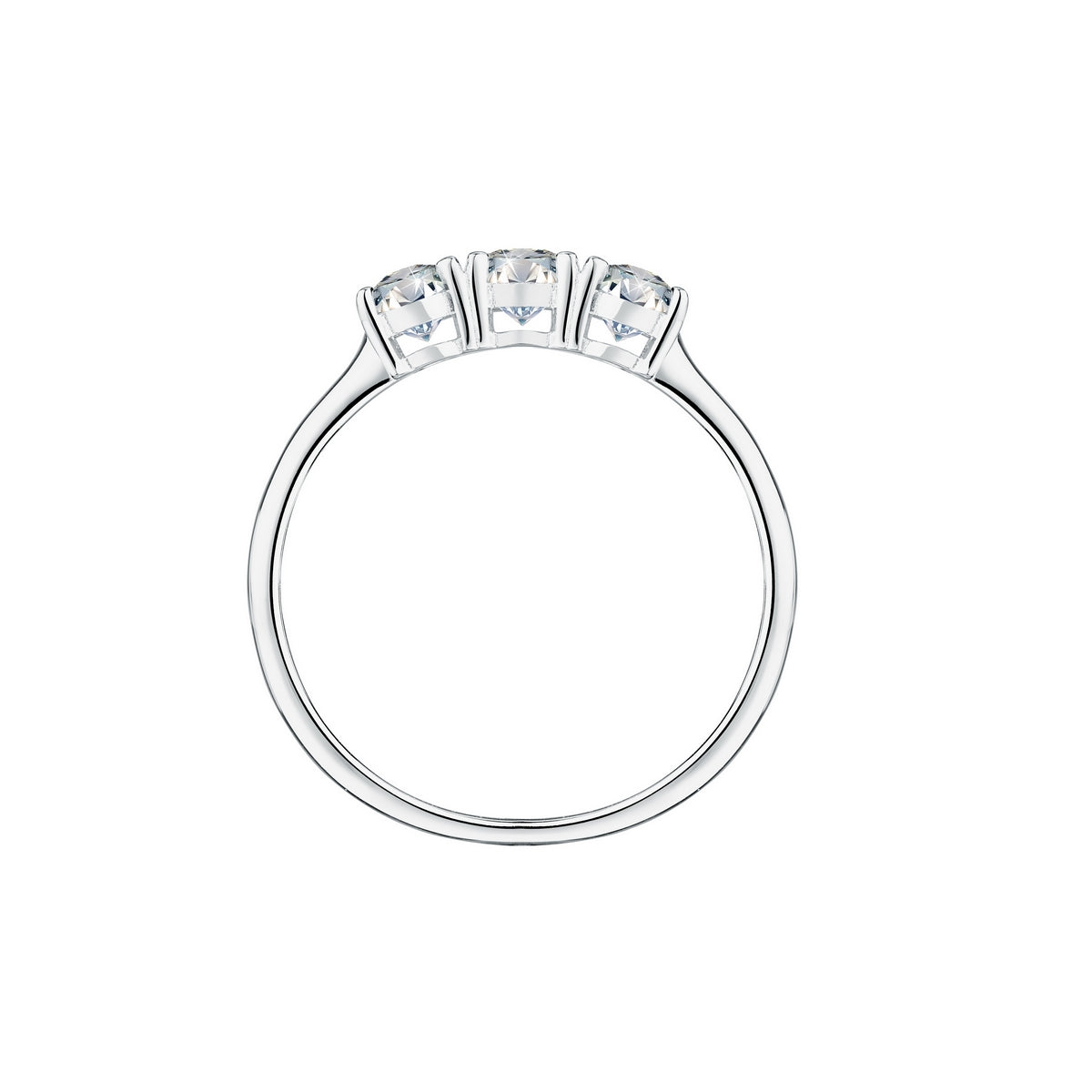 tesori ring silver 925 whit cz stone s14