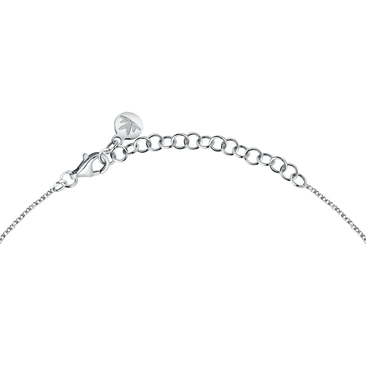 tesori pendant 925 silver heart cz 35+5cm