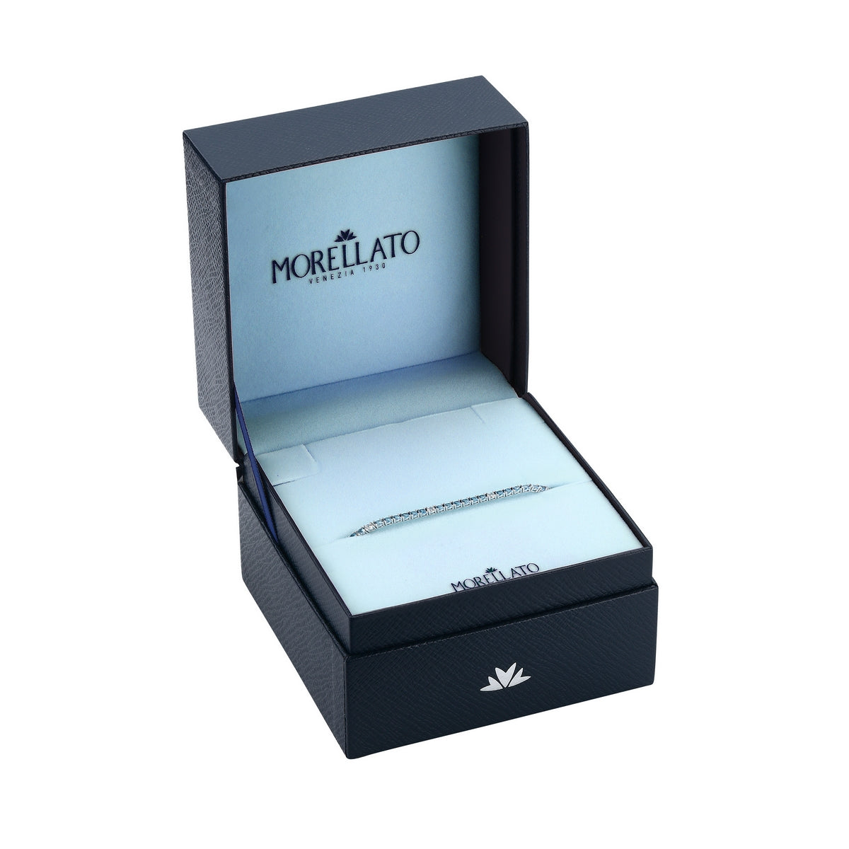 morellato silver tesori r. silver 925 blue cz tennis 16+3