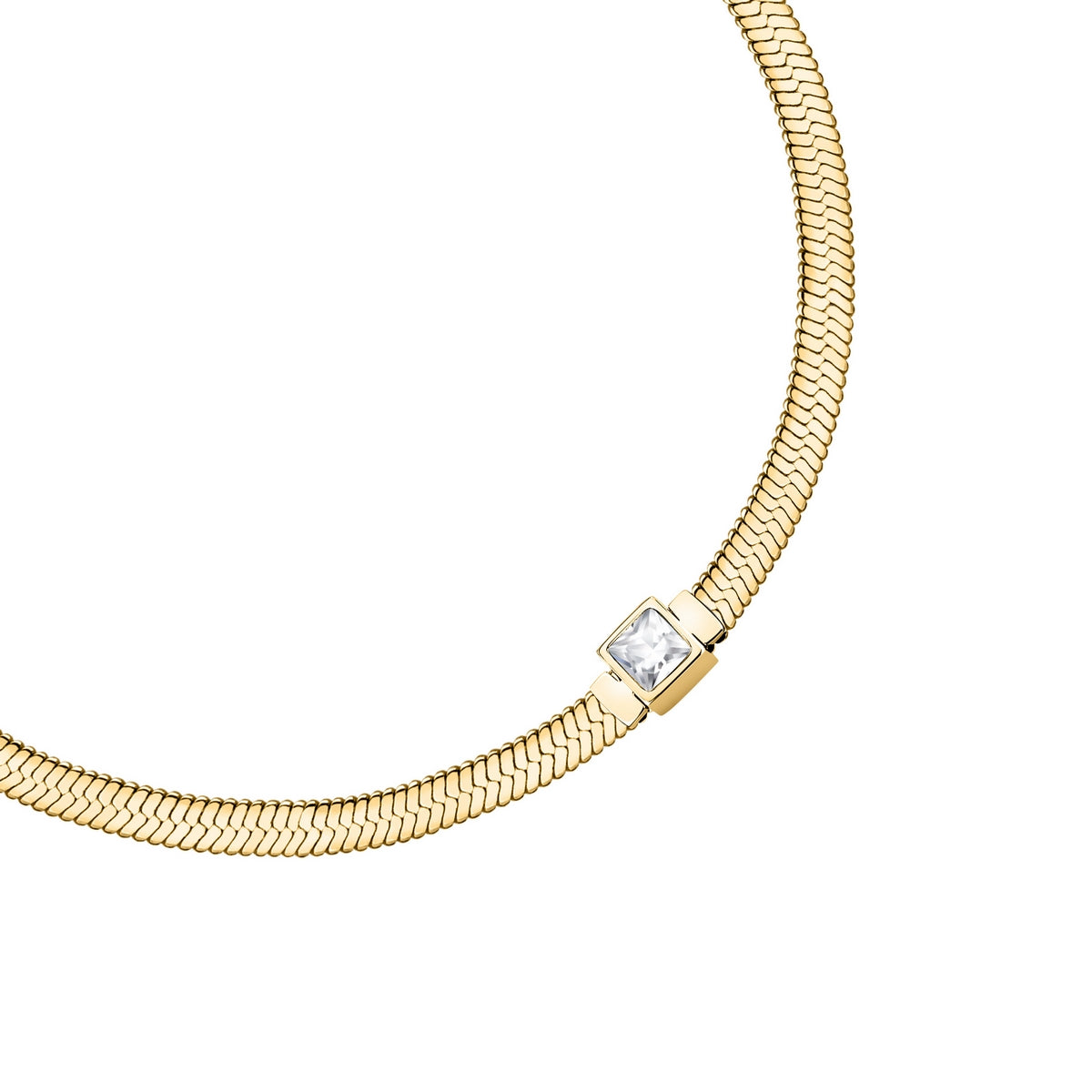 morellato 18k gold plated gioia bracelet stainless steel yg crystal 16+3cm