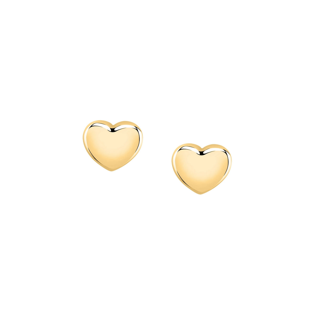morellato 18k gold plated istanti earrings heart