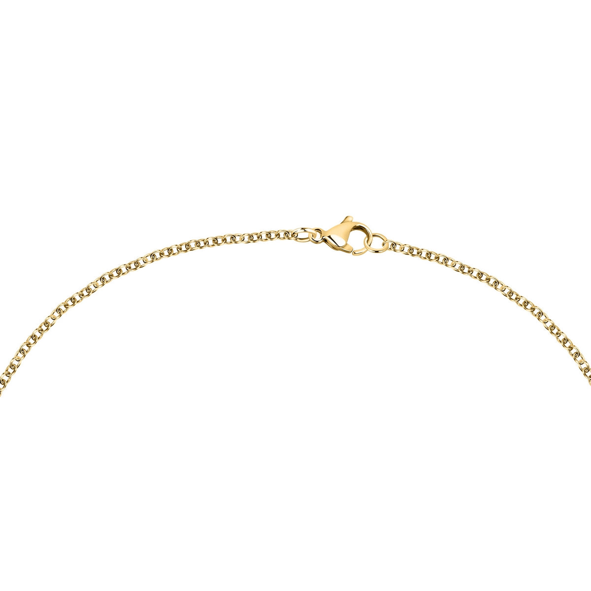 morellato 18k gold plated colori summer necklace bead 90cm