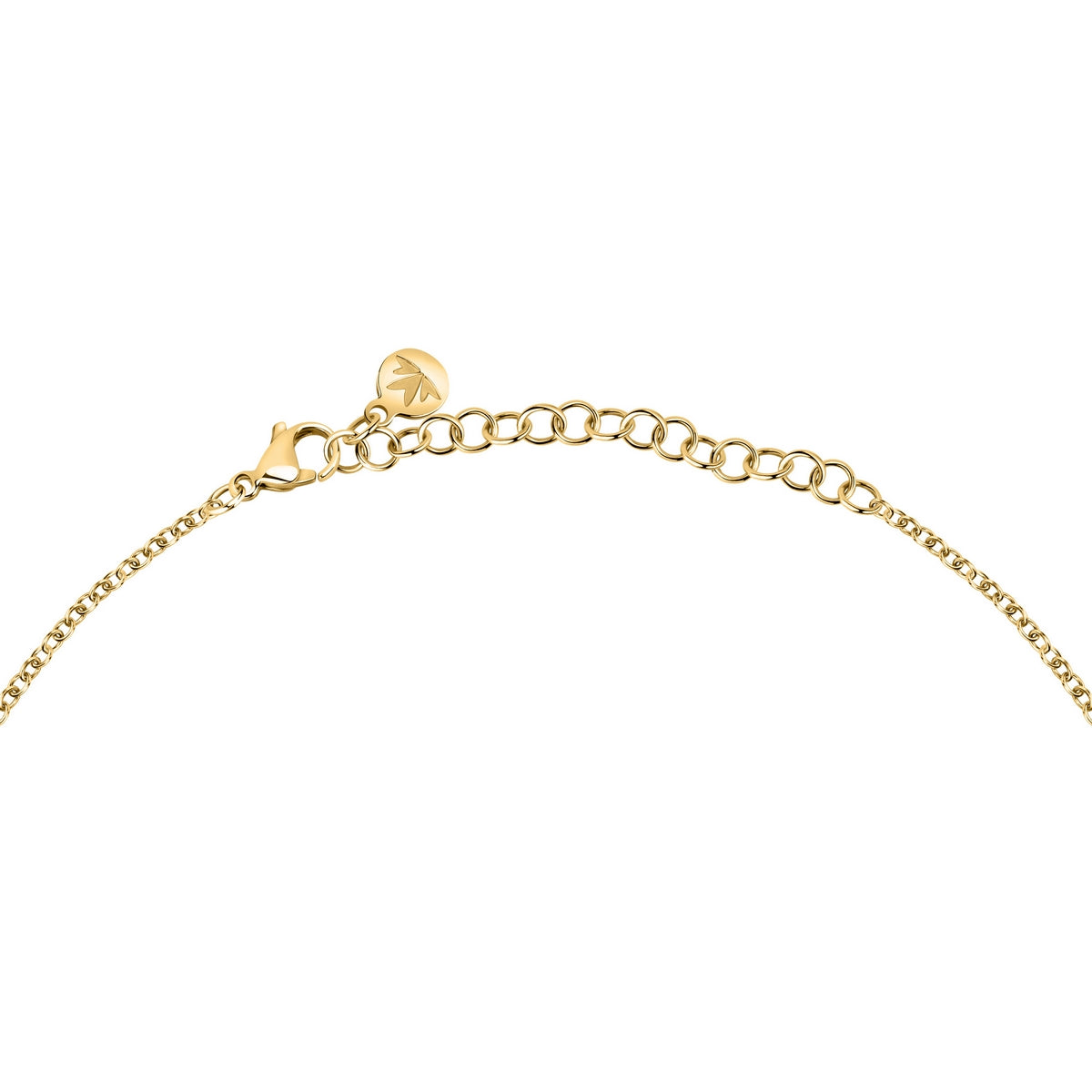 morellato 18k gold plated colori summer necklace lila bead 40+5cm