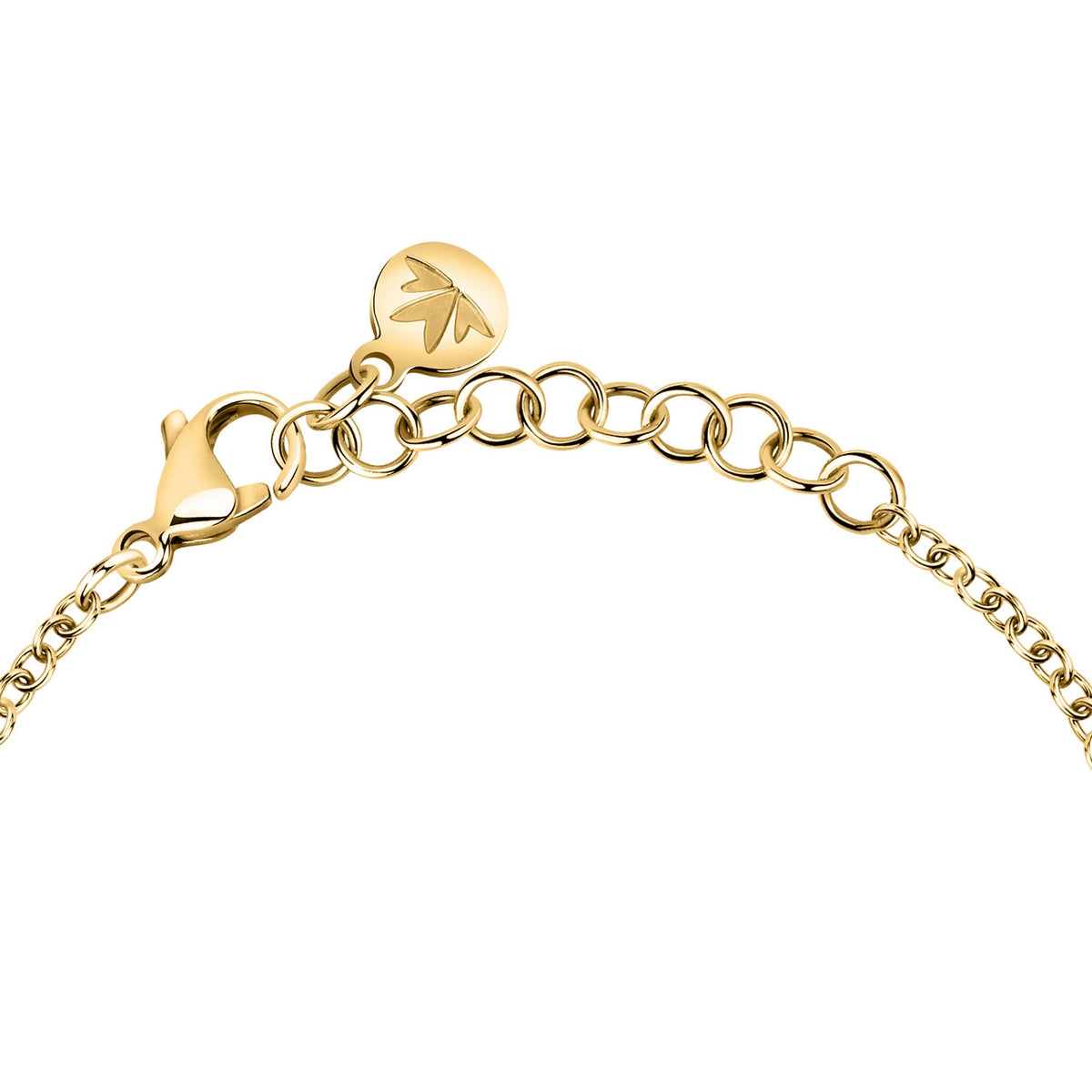morellato 18k gold plated colori summer bracelet lila bead 16+3cm