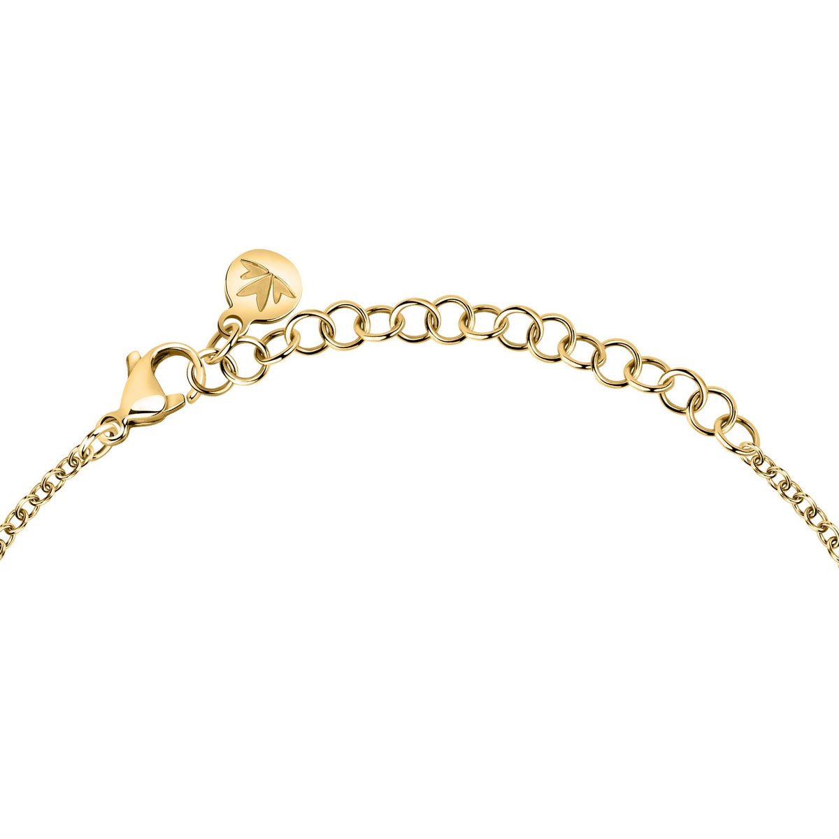 morellato 18k gold plated colori summer anklet lil bead 23+5cm