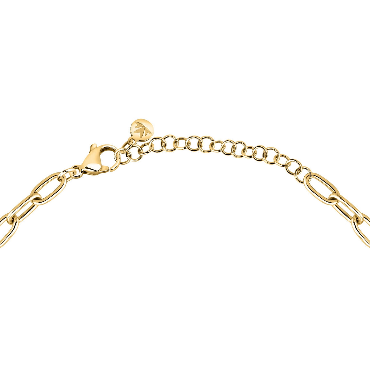 morellato 18k gold plated vintage bold necklace stainless steel gold plated chain 40+5cm