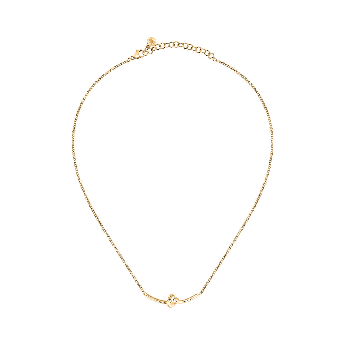 morellato 18k gold plated legame neckl ss yg 40+5cm