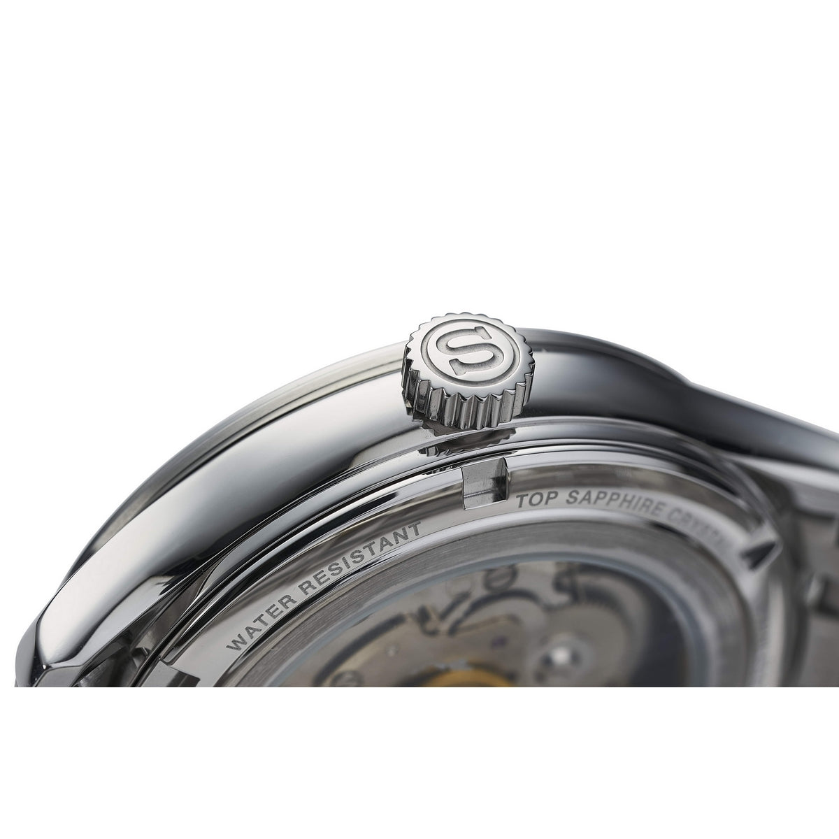 seiko presage zen garden 41mm cream dial automatic stainless steel bracelet watch