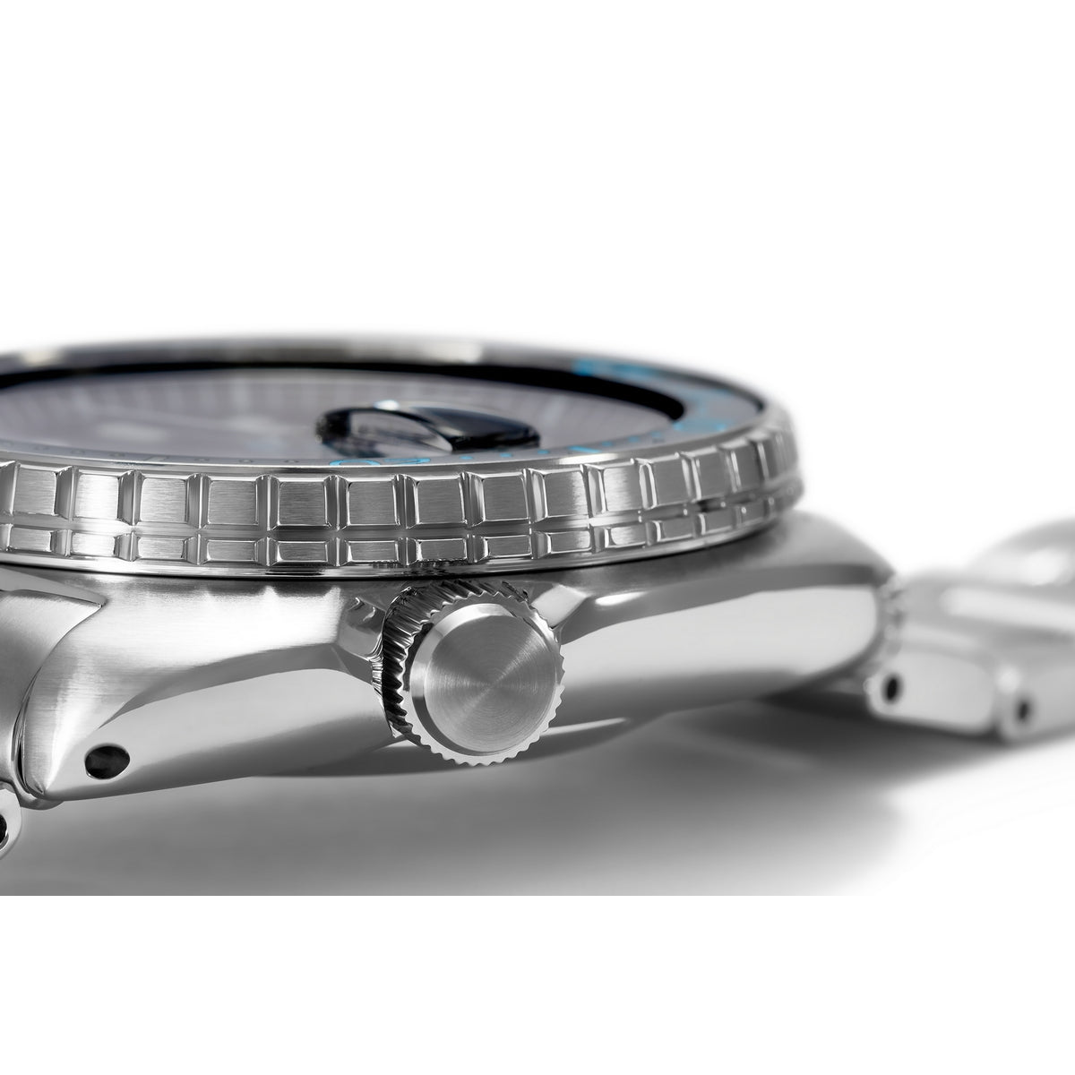 seiko prospex padi edition automatic black dial 45mm, 200m bracelet watch