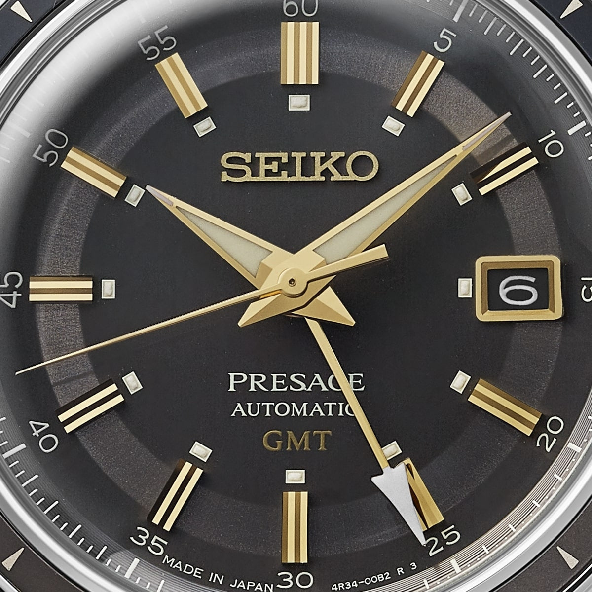 seiko presage 'fume' style 60s road trip gmt