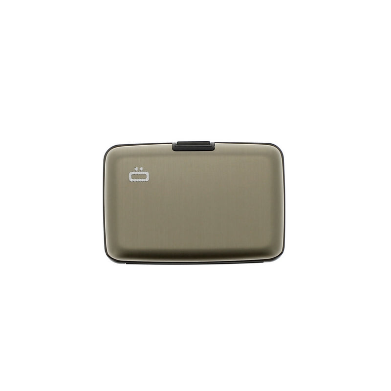 ogon stockholm grey aluminium credit card holder