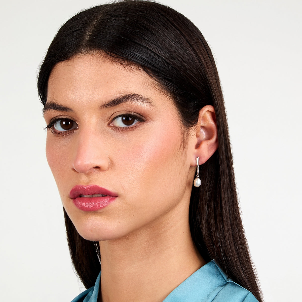 morellato silver perla earring silv925 yg pearl 6-6.5mm