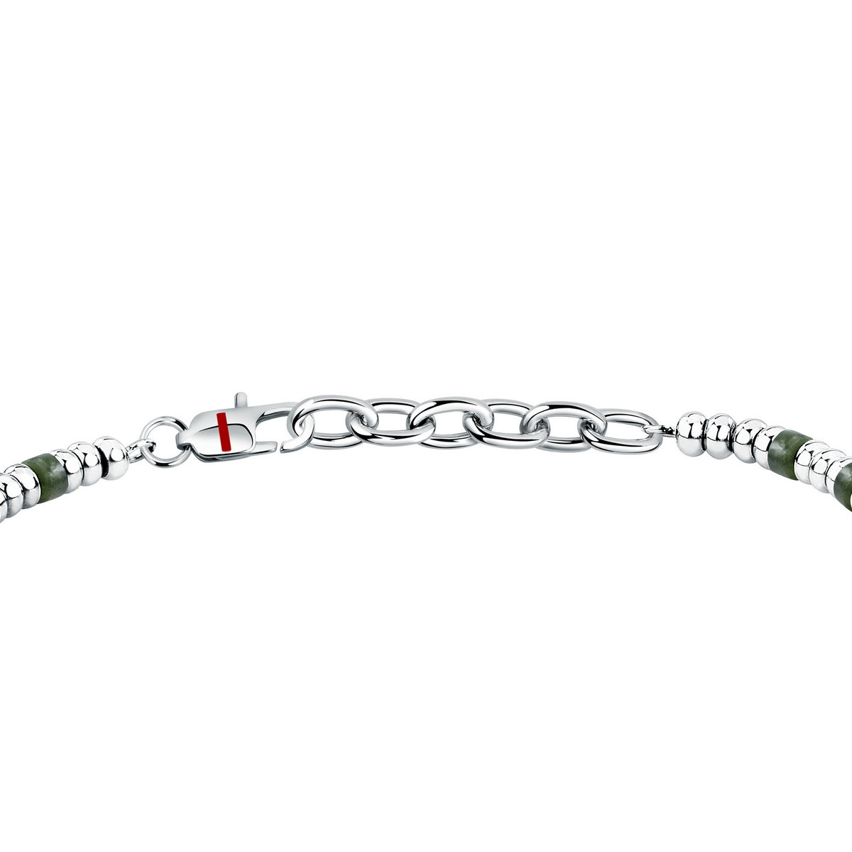 sector basic bracelet stainless steel deep jade green 19+3cm