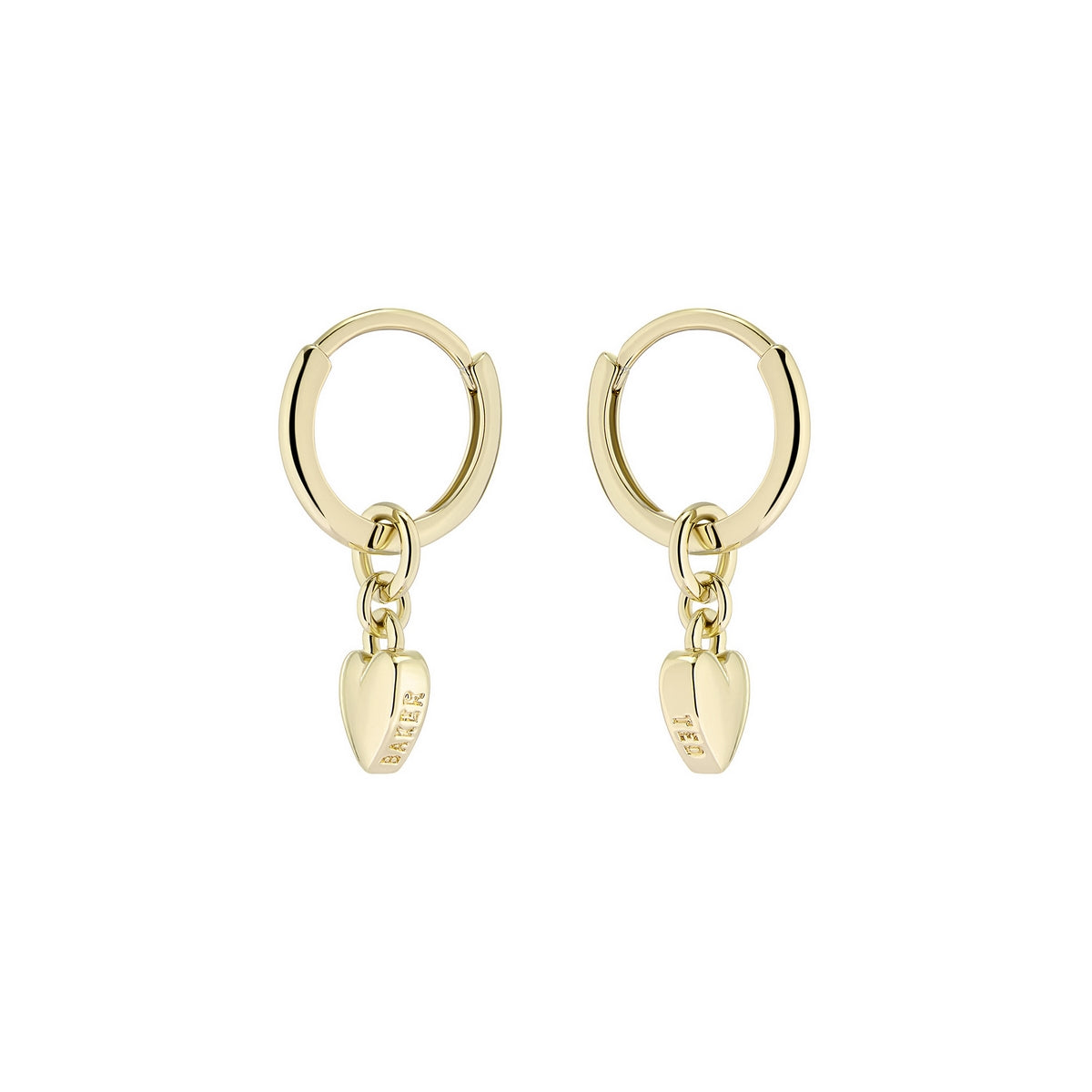 ted baker harrie: tiny heart huggie earring