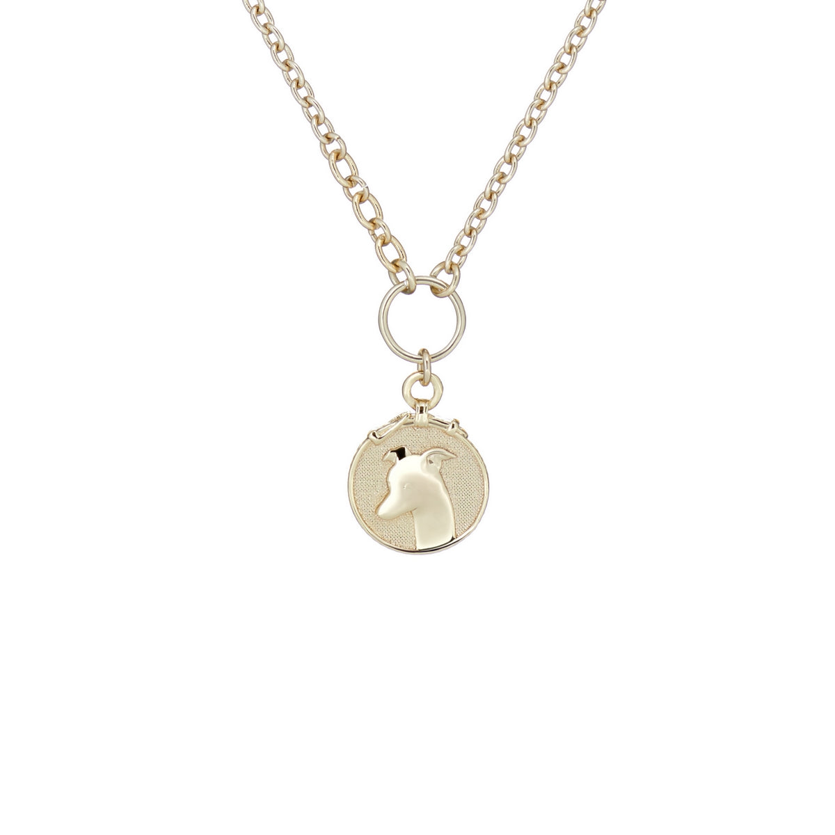 ted baker:: whippet small tag pendant gold
