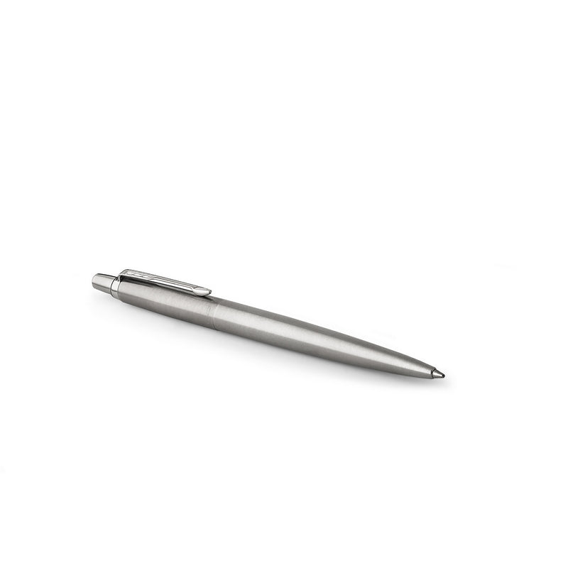 parker jotter ct ballpoint blue classic steel  chrome