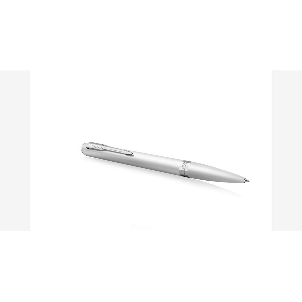 parker meridian ballpoint chrome c.t. blue ink