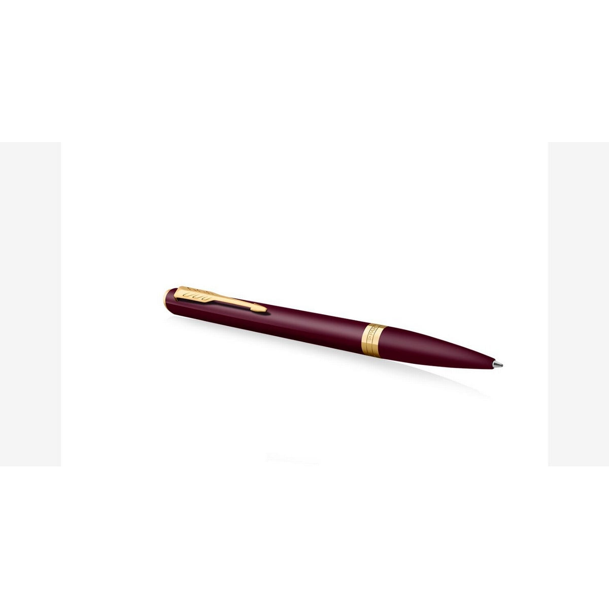 parker meridian ballpoint burgundy g.t. blue ink
