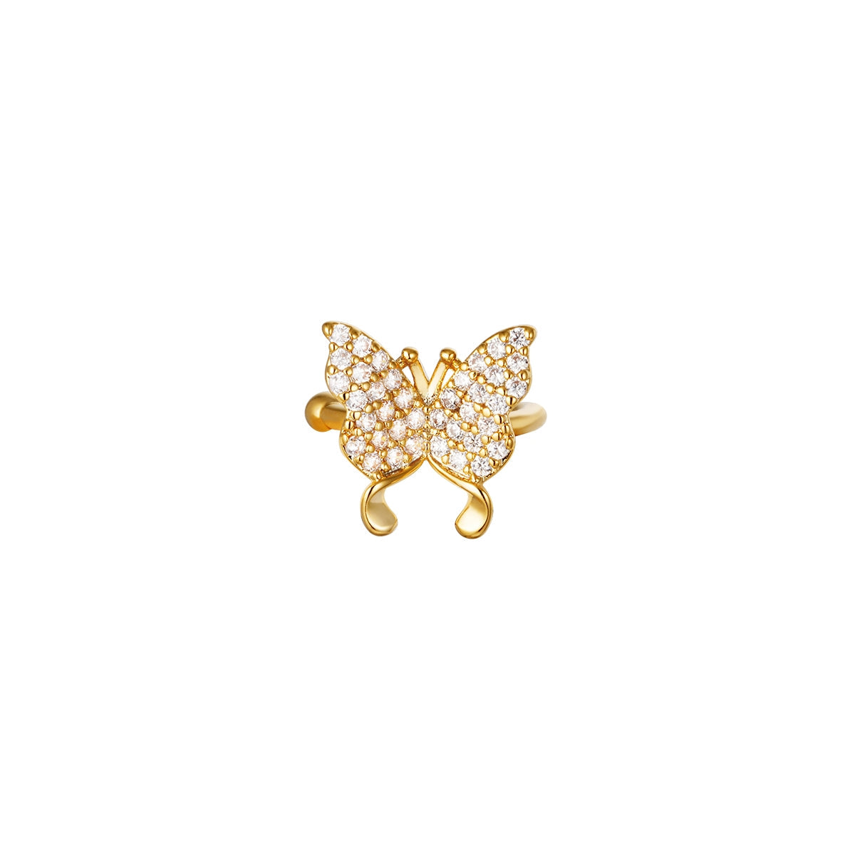 earcuff flying diamonds