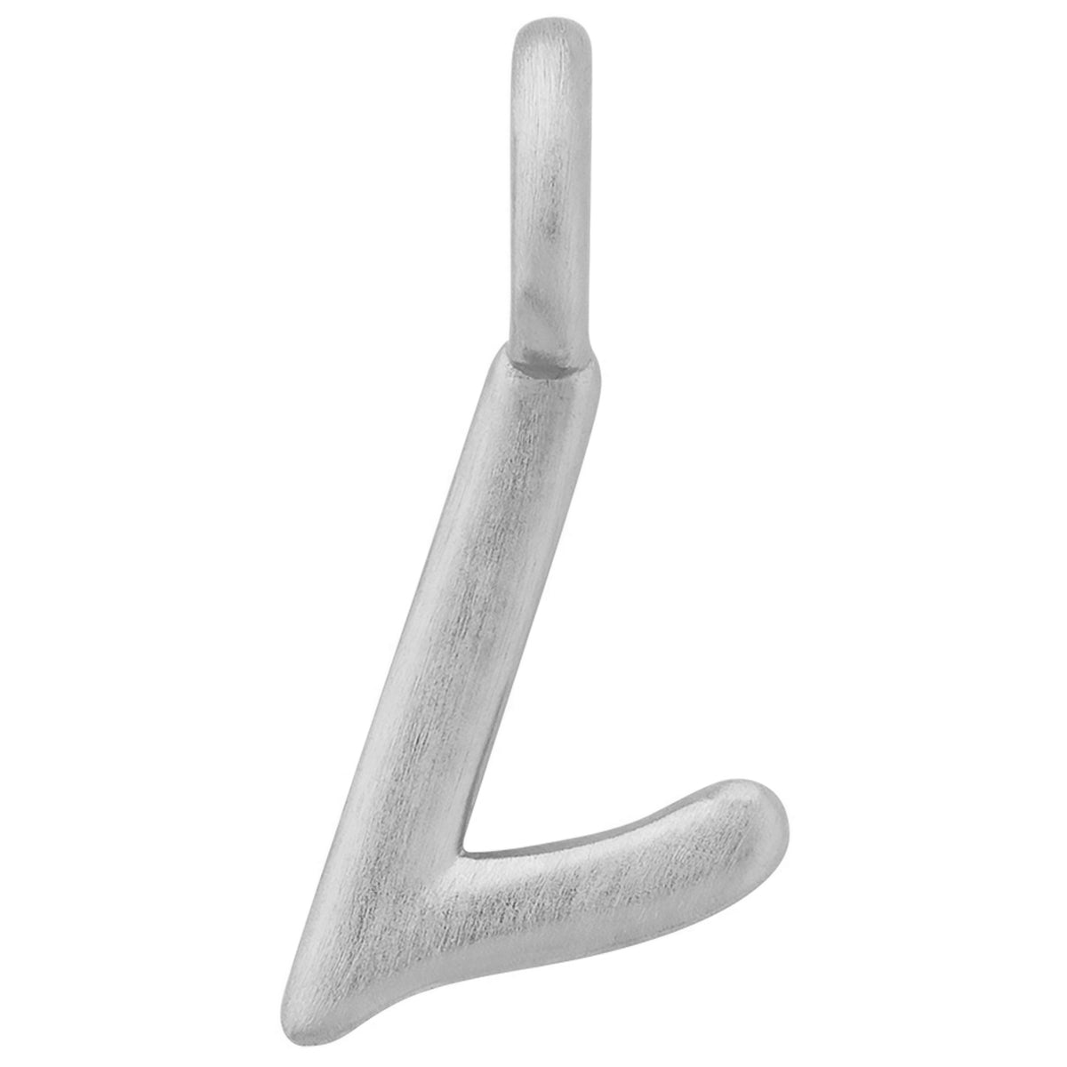 love letters: pendant silver - l